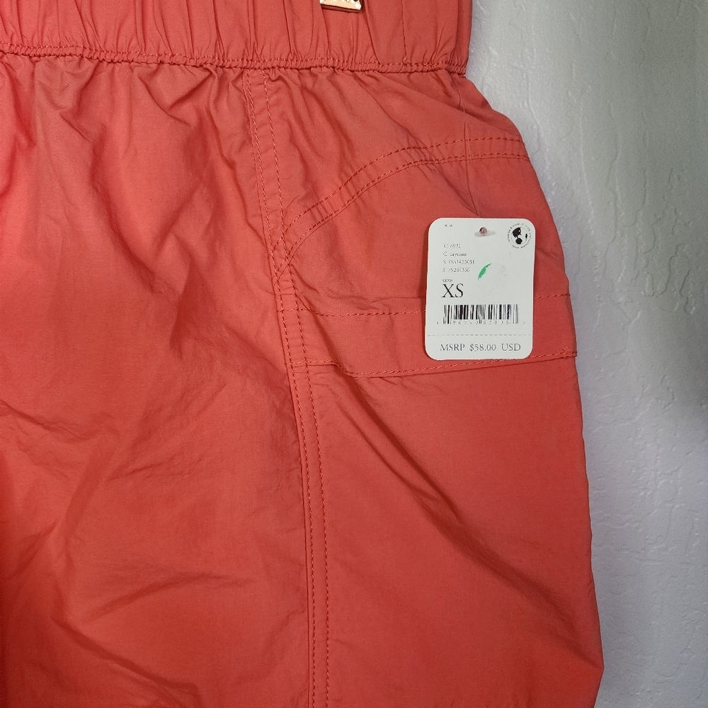FP Movement by Free People In The Wild Cayenne Nylon Shorts Size XS - Picture 5 of 7